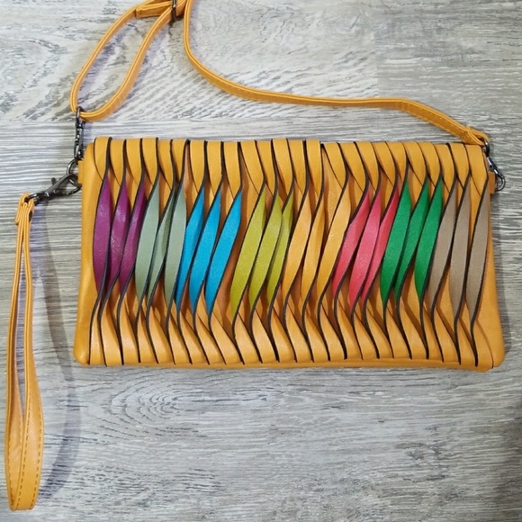 Handbags - Mellow World Wristlet Crossbody Bag